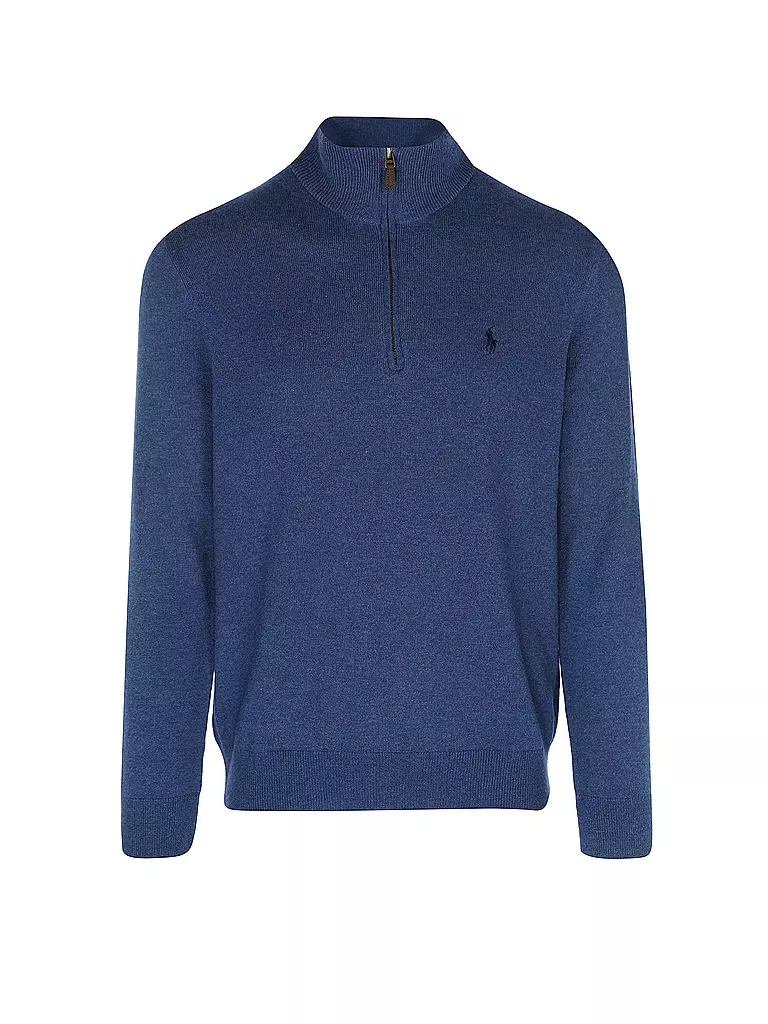 Polo Ralph Lauren Troyer Pullover Regular Fit Hellblau